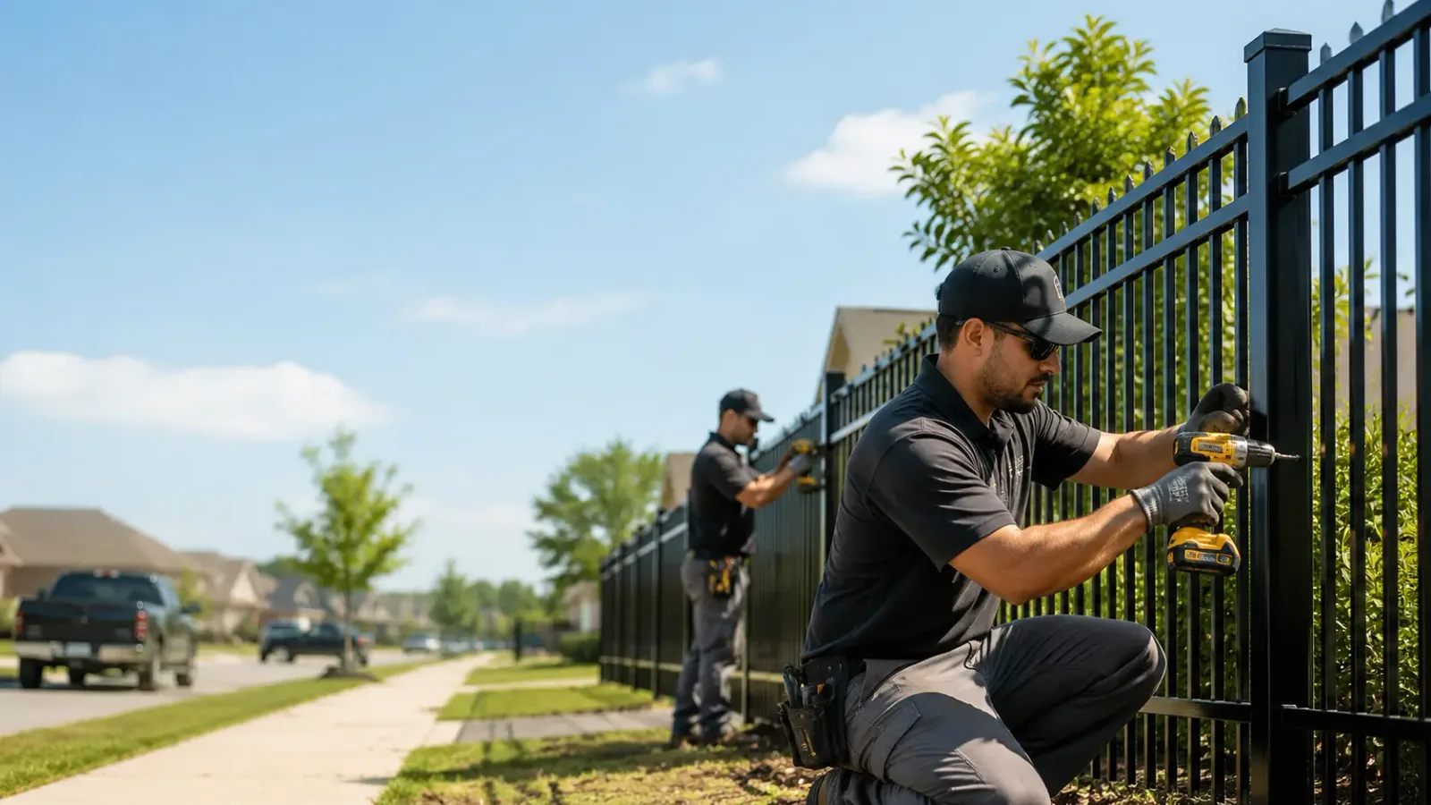 Metal Fence Installation in Troy, AL